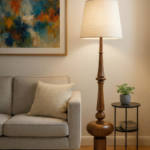 Dekoratif Aura El Yapımı Gürgen Lambader – 160 cm